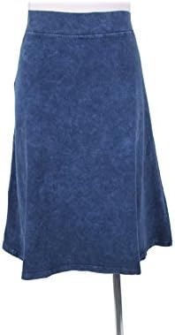 KIKI RIKI Womens Stonewash A-Line Skirt - 41476