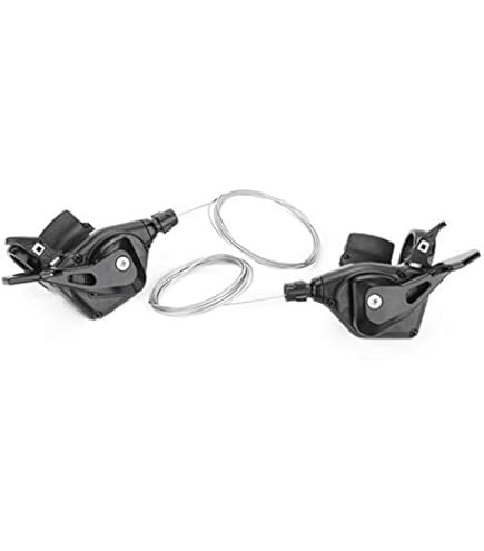 microSHIFT | Internal Gear Drop Bar Shifter Set | Shimano