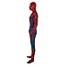 Unisex Lycra Spandex Zentai Halloween Cosplay Costumes Adult/Kids 3D Style (Adults-L, red