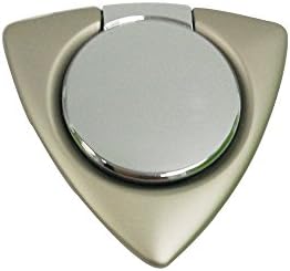 ZHENYANG Spinner Ring Holder Cell Phone Grip Spinner Mount Mirror Kickstand Revolving Phone Bracket for iPhone X 8 Plus 7 Plus 6S Etc Universal Smartphones and Tablets (Silver)