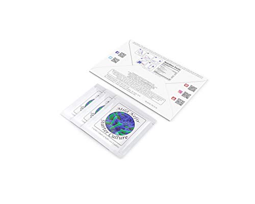 Kefir Starter Cultures - Pack of Freeze-Dried Culture Sachets For Creamy and Mild Milk Kefir (3 sachets)