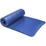 Al Jifan Yoga mat with carrying strap - blue
