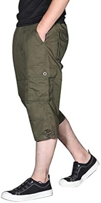 calf length cargo shorts