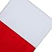 CYKJ Jumbo Oversized Felt Christmas Stocking Red and White–60