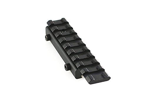 FIRECLUB Aluminum Alloy Dovetail Convert To Weaver Picatinny Base Mount 3/8 Adapter Extension 11mm to 20mm Tactical Scope Mount