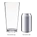 Jumbo 32-ounce Plastic Tumbler | set of 6 Clear