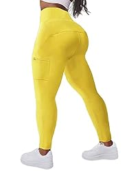 Flamingals Butt Lifting Leggings with Flap Pockets