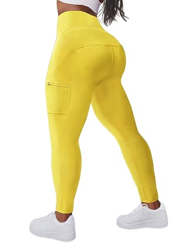 Flamingals Butt Lifting Leggings with Flap Pockets