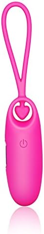 WQNFJ Tshirt 7 Functions Silicone Vibrating Love Egg Víbrátór for Women Smooth Clitoral Stimulator Vibe Sexsb Toys for Solo Masturbating or Foreplay,Pink