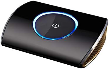 GWO Mini Car Air Purifier Filter Smart Mode Led Light, Removes Smoking Dust Pollen and Odor Reduces Ionizer Oxygen