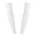Elixir Arm Cooler Cooling Sleeves UV Protective Compression Arm Sleeves, 1 Pair, White