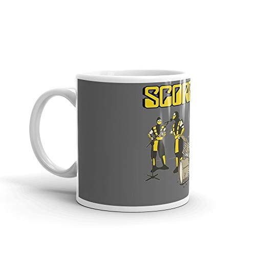 SCORPIONS - MORTAL KOMBAT ROCK BAND 11 Oz White Ceramic