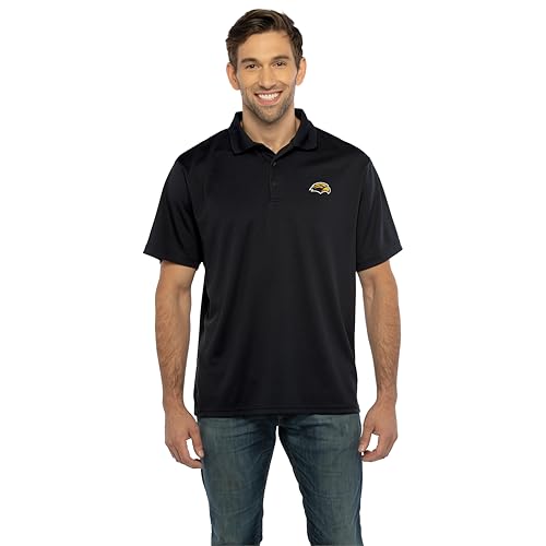 Vantage Apparel Men's Collegiate Polyester Mesh Team Icon Polo, Southern Missis…