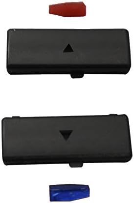 SKAD 2x Pieces Heater Climate Control Air Conditioning Switch Button Cover For BMW 5 Series X5 E53 2000-2007 E39 1995-2003