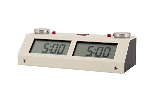 Chronos GX Digital Game Chess Clock - Touch - White