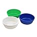 Re-Play Made in USA 12 Oz. Reusable Plastic Bowls, Pack of 3 Without Lid - Dishwasher and Microwave Safe Bowls for Snacks and Everyday Dining - Toddler Bowl Set 5.75