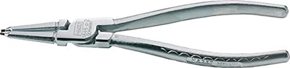 HAZET 1846A-0 139 mm Circlip Pliers - Chrome-Plated/Steel Grey