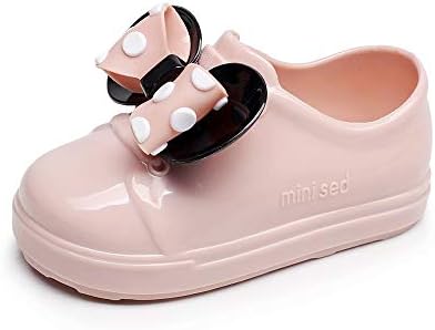 Mini Melissa Girl Sandals New Mickey Bowknot Casual Girl Single Shoes Candy Fruit Jelly Shoes Waterproof Jelly Sandals Shoes