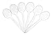 Embellish Deluxe Clear Cutlery (50, Soup Spoons)