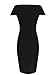 VfEmage Women's Celebrity Optical Illusion Slimming Wear to Work Bodycon Dress
