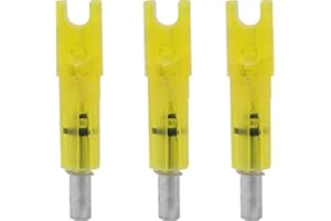 Lumenok Capture Nocks Parker Red Hot Crossbow Lighted Orange 3 Pack .300 ID