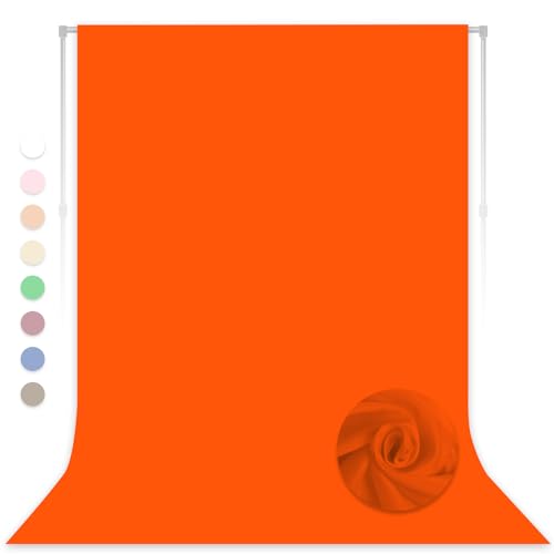 Orange Photography Backdrop