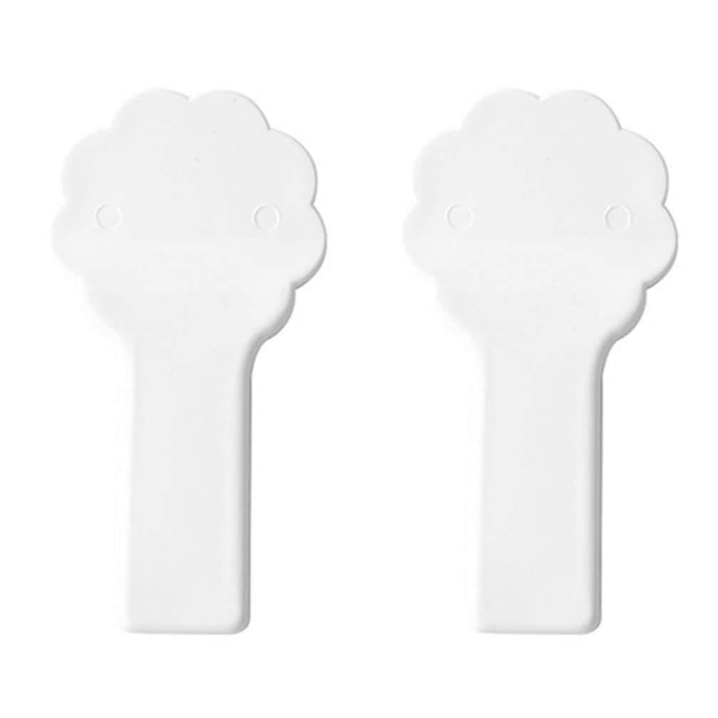 UKCOCO 2pcs Toilet lid White Toilet seat Lifter lid Lifter Avoid Touching no Toilet Lift Handle Toilet seat Cover for Kids Toilet Cover Handles Hygienic Handle Cover Child Household