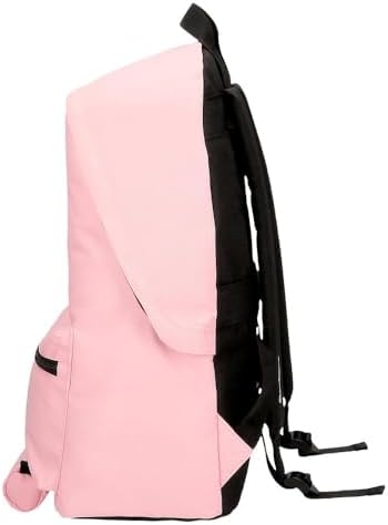 Aris Zaino per laptop doppio scomparto portatile 15,6 pollici 31 x 44 x 17,5 cm Zaino scuola poliestere by Joumma Bags, Rosa, Zaino + astuccio