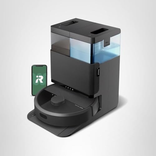 IROBOT ROOMBA PLUS 405 (G181) 2IN1 VACUUM & MOP ROBOT WITH AUTOWASH DOCK – DUAL SPINNING, SMART & FAST MAPPING, IDEAL FOR PET HAIR, SELF-EMPTIES 75 DAYS, INTENSE SUCTION, PAD WASHING & DRYING