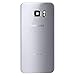 Cell4Less Compatible Back Glass Cover Back Door w/Installed Camera Lens, Custom Removal Tool & Installed Adhesive Replacement for Samsung Galaxy S7 - All Models G930 - OEM Replacement (Silver)