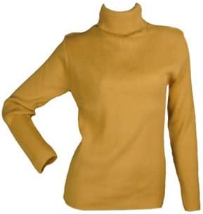 mustard roll neck jumper