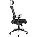 Staples Telfair Black Mesh Chair with Headrest