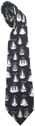 Musical Christmas Tie 100% Silk Snowman Snowmen Hilarious Tie Black 12