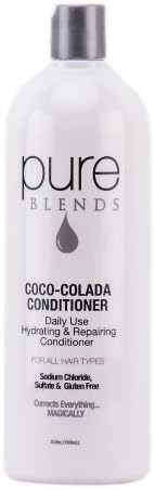 Coco-Colada Conditioner Daily Use Moisturizing Conditioner Neutral-No Color Conditioner For In Between Color Depositing Washes Balances Color & Repairs Dry, Damaged Hair 33.8 Oz.