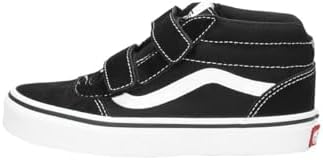 Ward Mid V, Zapatillas para Unisex niños, (Suede/Canvas) black/white, 38 EU
