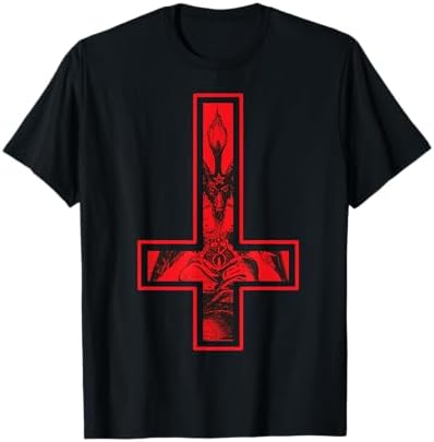 Amazon.com: Pinstant Hail Satan Satanic Pentagram Baphomet Goat