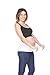 La Reve Maternity Belly Band Seamless Waistband for all Stages of Pregnancy White Medium