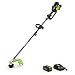 Greenworks 14-Inch 40V (Attachment Capable) String Trimmer, 6.0Ah Battery and Charger Included ST-140-A primary