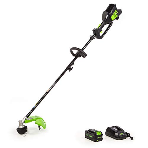 Greenworks 14-Inch 40V (Attachment Capable) String Trimmer, 6.0Ah Battery and Charger Included ST-140-A
