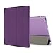 BESDATA Slim Lightweight Smart Stand Cover for Apple iPad 2/ iPad 3/ iPad 4 Bundle with Screen Protector and Cleaning Cloth and Stylus (Purple)