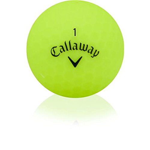 Callaway Golf Superhot Bold Matte Yellow Golf Balls