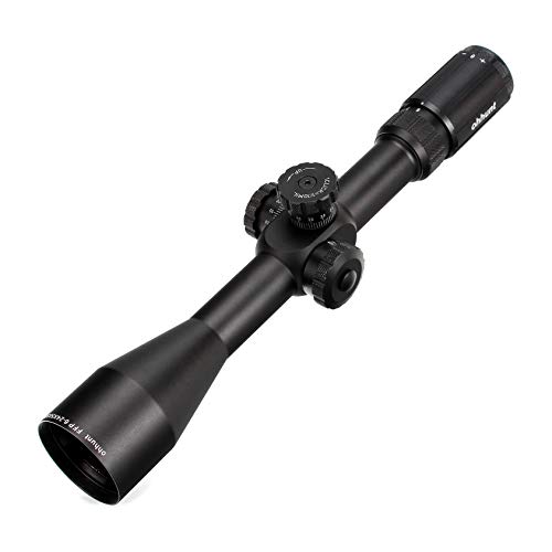 ohhunt 6-24X50 Rifle Scope Glass Etched Reticle First Focal Plane (FFP) 30 mm Tube Side Parallax Adjustment Tactical Optical Scope, Waterproof/Fog Proof