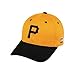 MLB Cooperstown YOUTH Pittsburgh PIRATES Gold/Black Hat Cap Adjustable Velcro TWILL Throwback