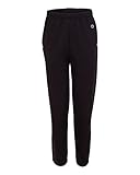 Champion 9 oz 50/50 Men's Open Bottom Pant, black, X-Large