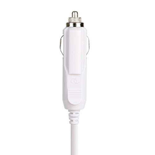 Fiaya 3 Way LED Car Cigarette Lighter Auto Splitter Adapter with Dual USB Splitter Charger (White) - Thumbnail 6