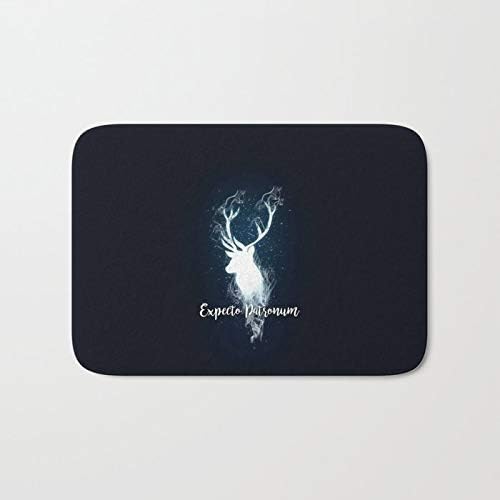 Milanto Expecto Patronum Doormat Non-Slip Indoor And Outdoor Door Mat Rug Home Decor, Entrance Rug Floor Mats Rubber Backing 16x24(IN)