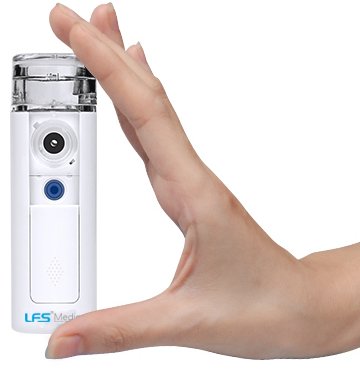 UPC 791140516857, LFS Mini Air 360+ Portable Mesh Ultrasonic Handheld Steam Inhaler Personal Atomizer