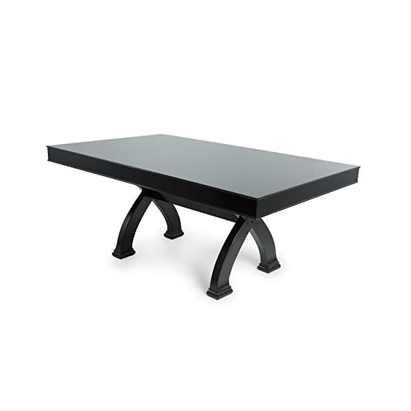 Bbo Poker X2 Mini Poker Table For 8 Players With Speed Cloth Playing Surface 74 5 X 47 5 Inch Includes Matching Dining Top With 6 Dining Or Lounge