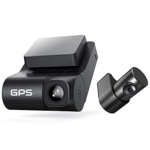 DDPAI Z40 GPS Dual Channel Dashcam, in-Built GPS, 1944P Resolution, Loop Recording, Optional Parking Mode, Wi-Fi, G-Sensor, WDR, Upto 128GB Supported