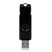 Kootion 16 GB USB Flash Drive 3.0 Flash Drive 10 Pack Thumb Drive Keychain Memory Stick Black